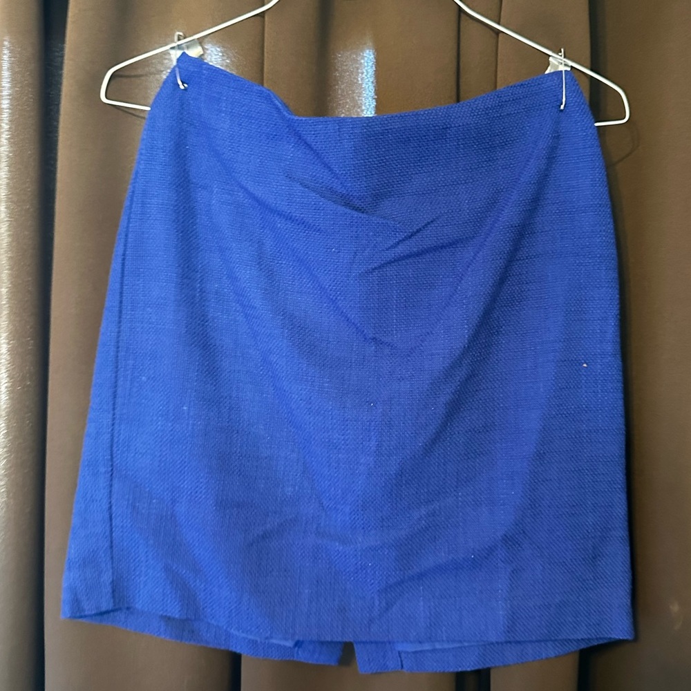 Banana Republic Blue Pencil Skirt
